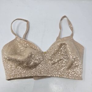 Le Mystere 34DD Sahara Safari Wieless Bra Style 3378 Nude Biege